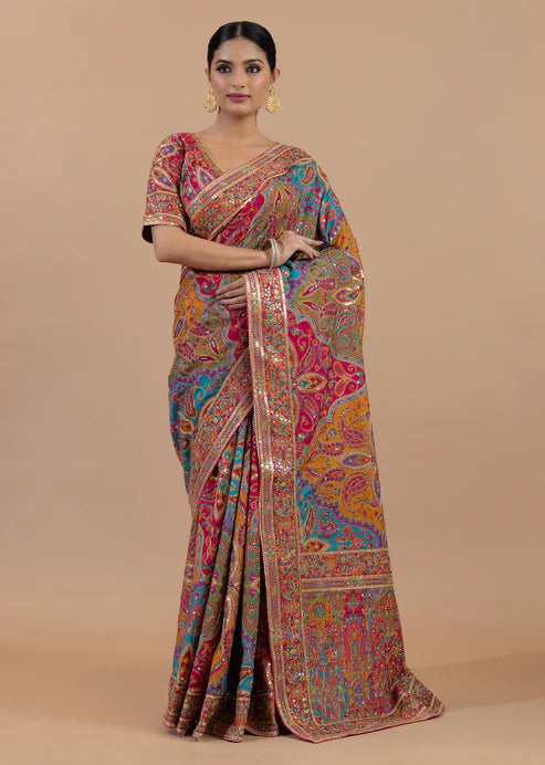 Royal Resham Printed Pure Silk Saree 2