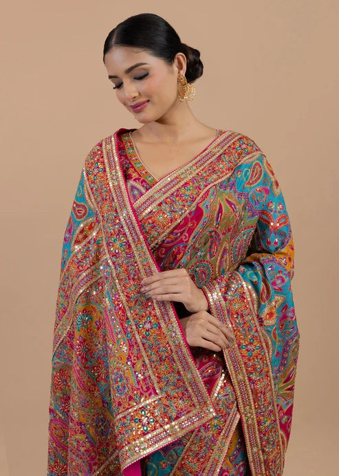 Royal Resham Printed Pure Silk Saree