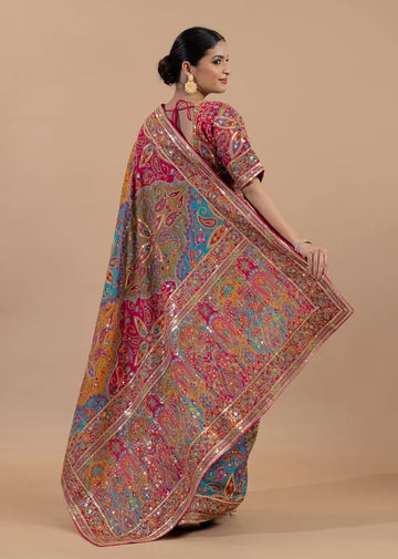 Royal Resham Printed Pure Silk Saree